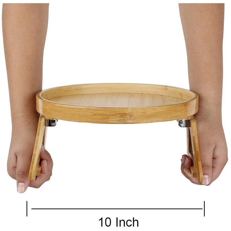 Bamboo Foldable Sofa Table