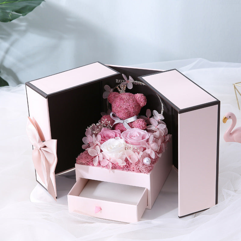 Eternal Rose Jewelry Box