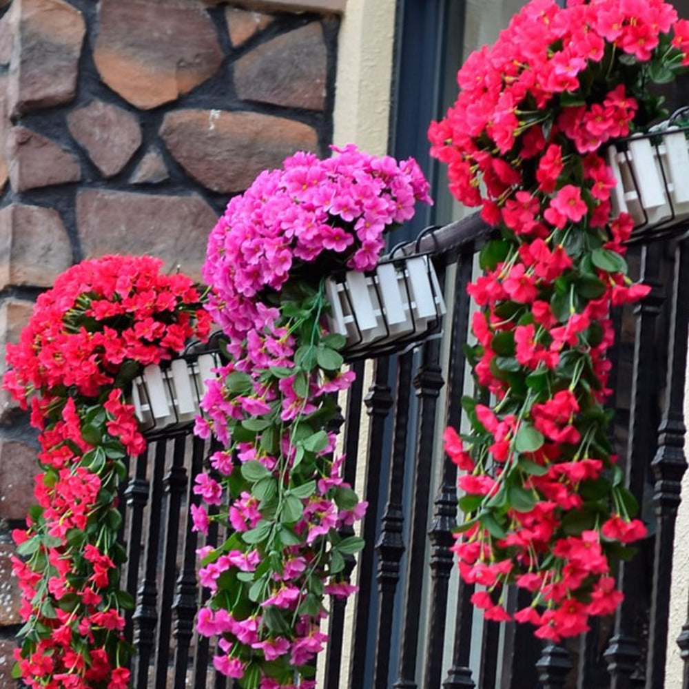 Silk Bliss Hanging Flowers