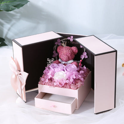 Eternal Rose Jewelry Box