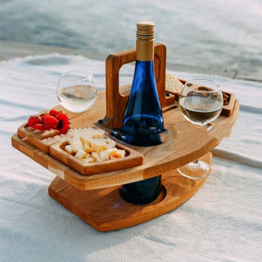 Picnic Wine Rack Tray