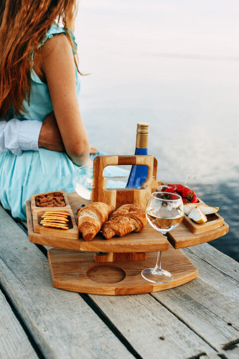 Picnic Wine Rack Tray