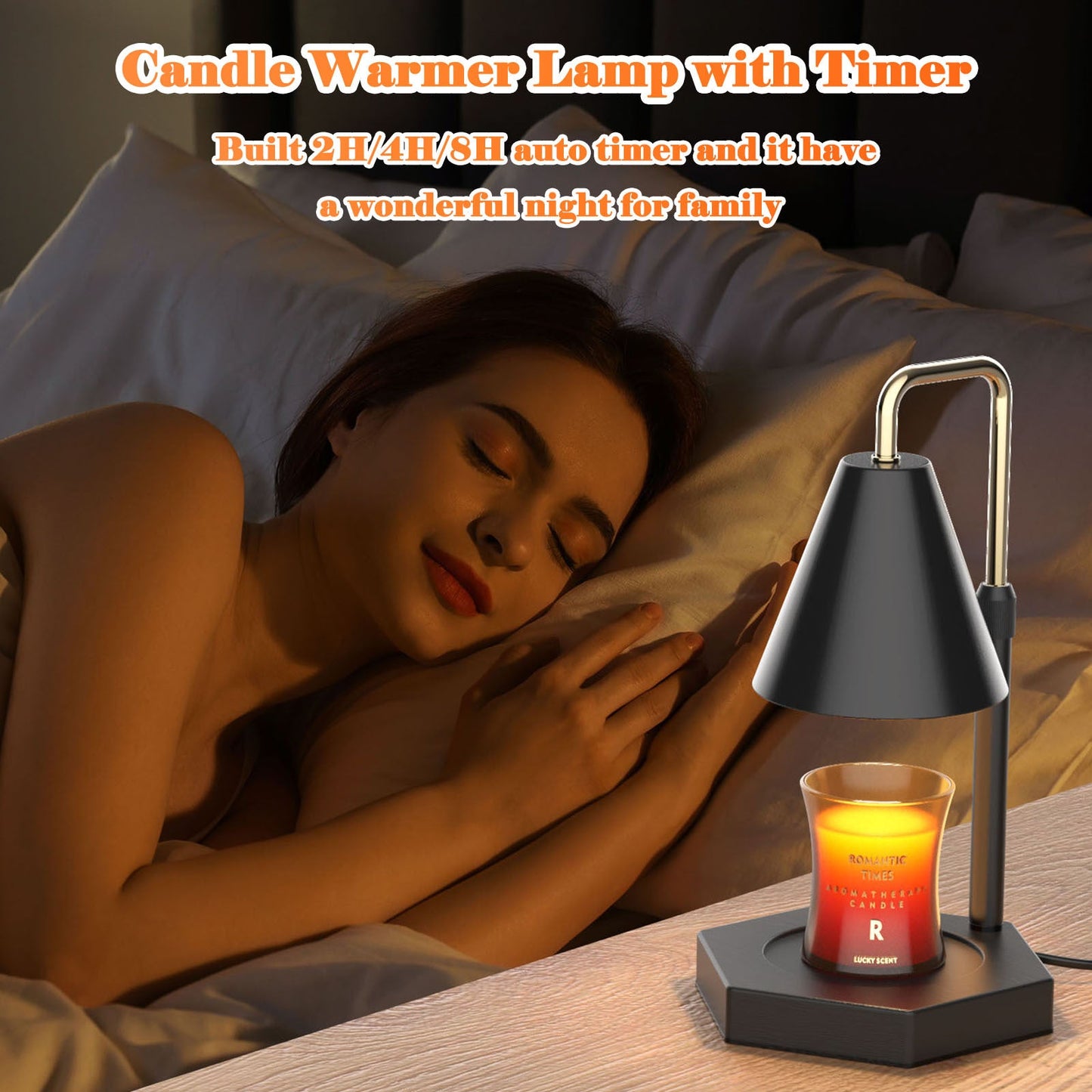 Black Candle Warmer Pro