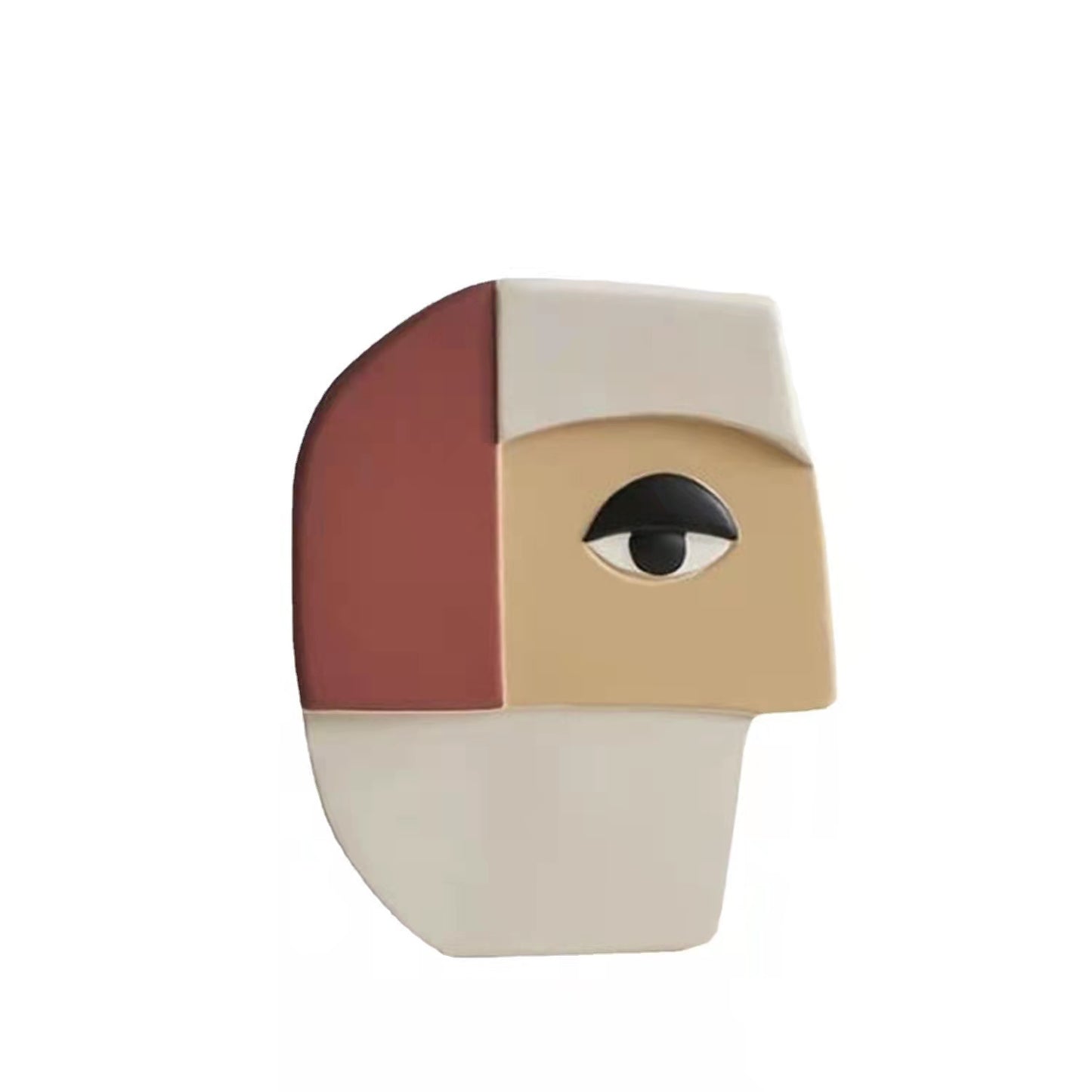 Nordic Face Art Vase