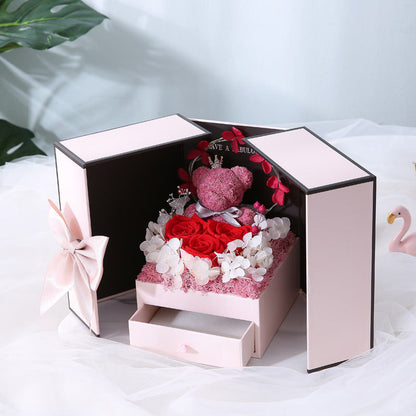 Eternal Rose Jewelry Box