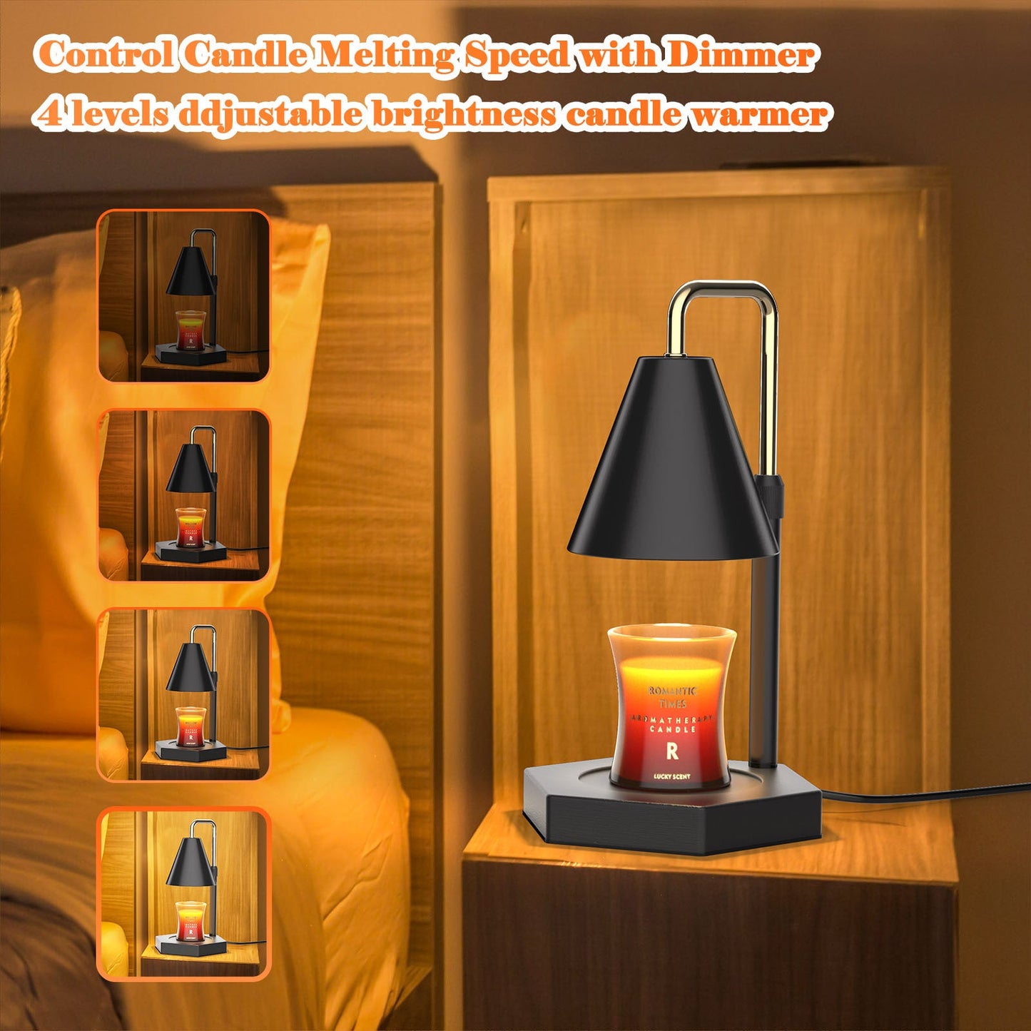 Black Candle Warmer Pro